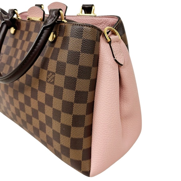 Louis Vuitton Satchel Brown Damier Magnolia Pink - Picture 10 of 10
